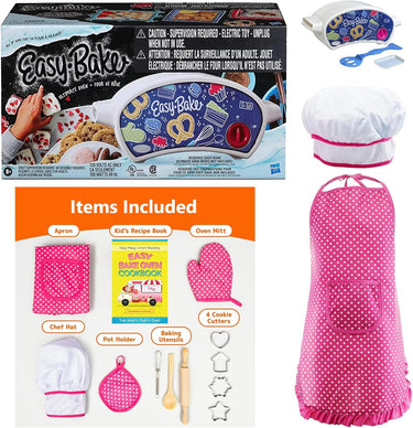 Easy Bake Oven Baking Bundle (Oven, Apron, Mitt, Chef Hat, Cookbook + More) - Easy Bake Oven.com